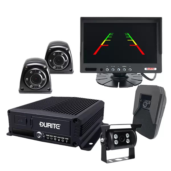 Durite 0-877-21 - DuriteLive ML1 DVR 4-Cam Kit with Standard Monitor