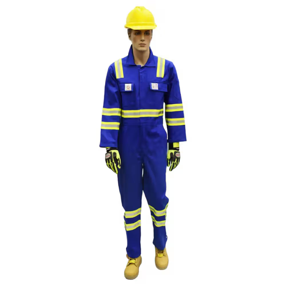 Empiral Safeguard C Fire Retardant Coverall, 320gsm, 2XL, Royal Blue