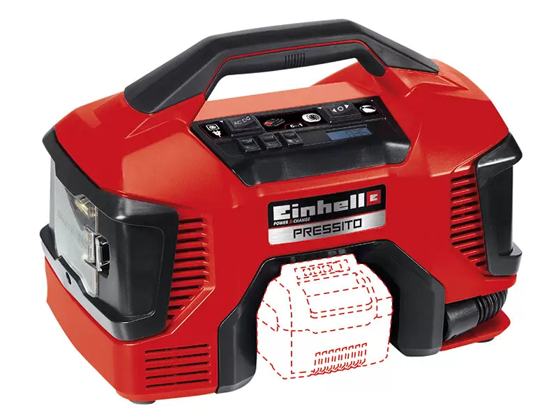 Einhell - EINPRESSITO - Pressito Hybrid Air Compressor 18V Bare Unit