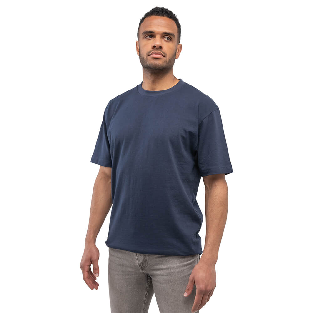 Espro Navy Blue Cotton T-Shirt