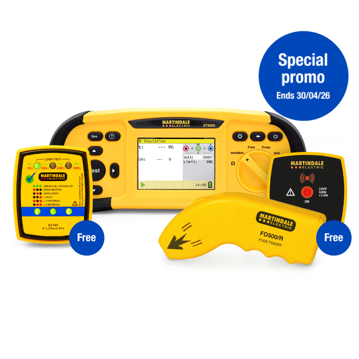 Martindale ET6000 Multifunction Tester