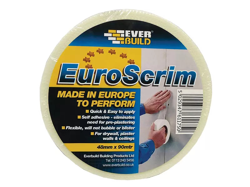 Everbuild - EVB2EURO48 - Euro Scrim Joint Tape 48mm x 90m