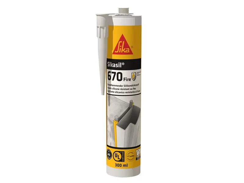 Everbuild Fire Rated Silicone Grey