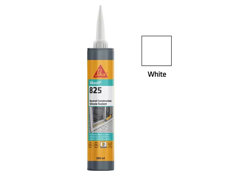 Everbuild Sikasil 825 White Sealant