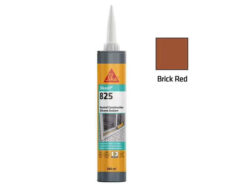 Everbuild Sikasil 825 Brick Red Sealant
