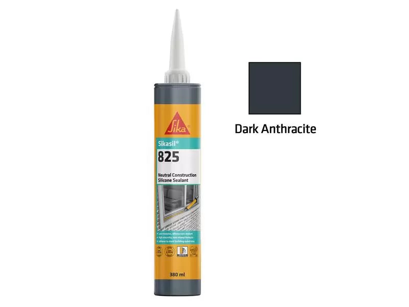 Everbuild Sikasil 825 Dark Anthracite Sealant