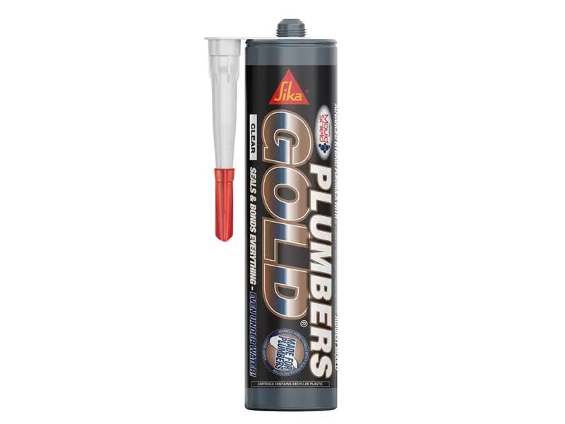 Everbuild - EVB847283 - Plumbers Gold Clear 290ml