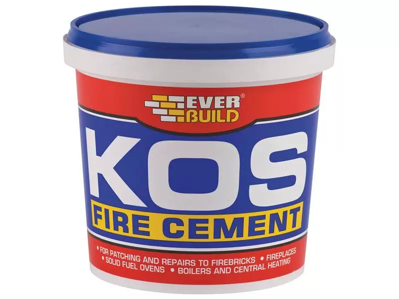Everbuild - EVBKOSBLK2K - KOS Fire Cement Black 2kg
