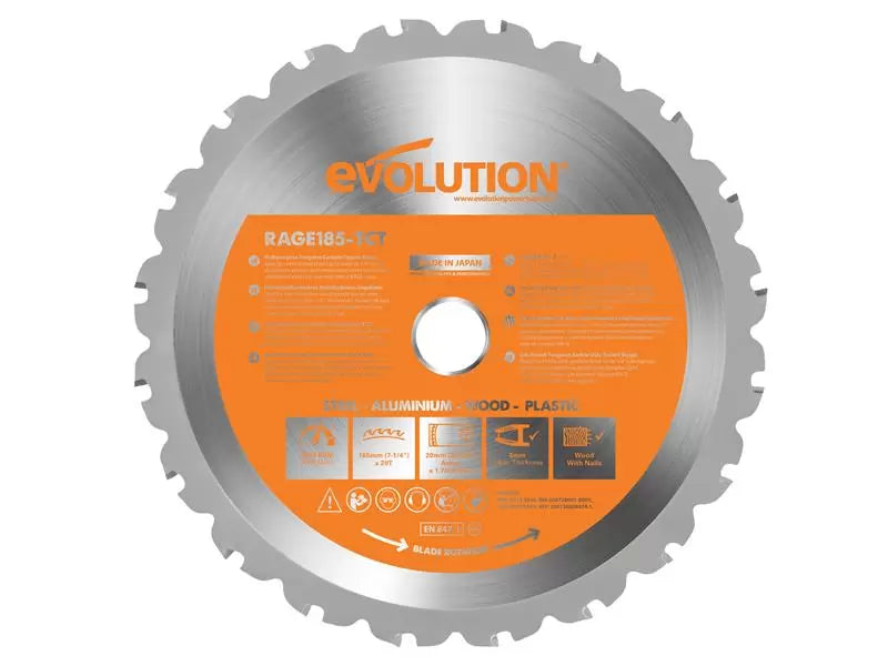 Evolution Multi Material Blade 185mm 20T