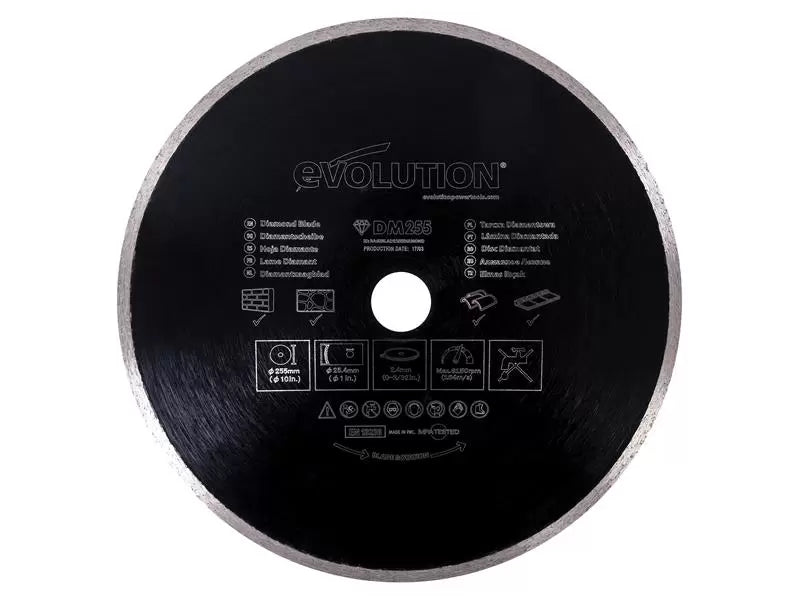 Evolution EVL255DIAM Diamond Blade 255mm