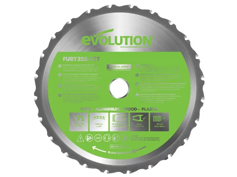 Evolution Multi-Purpose Blade 255mm
