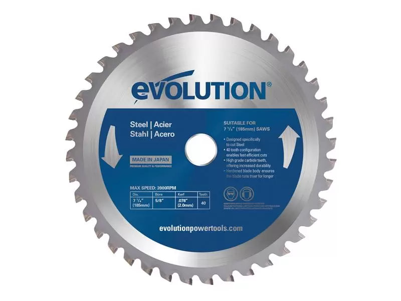 Evolution Circular Saw Blade 185mm
