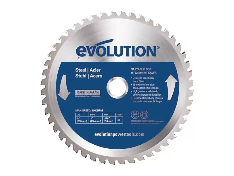 Evolution Steel Cutting Blade 230mm