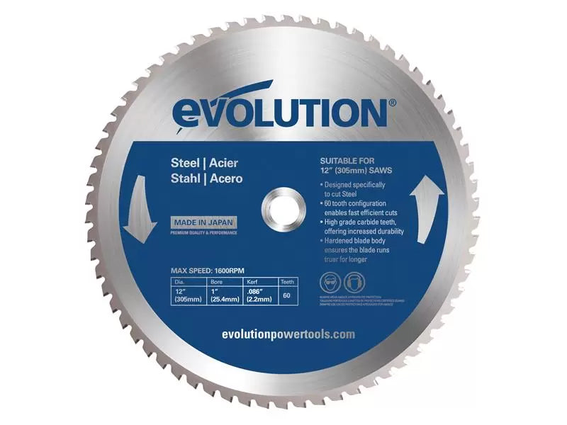 Evolution Mild Steel Cutting Blade 305mm