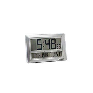 Extech CTH10A Radio Controlled Clock, Temp/Rel Humidity