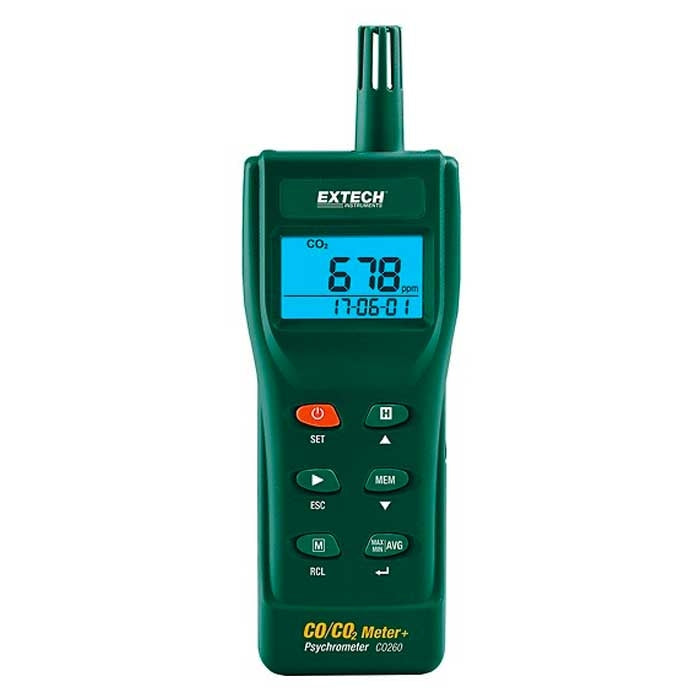 Extech CO260 CO/CO2 Meter