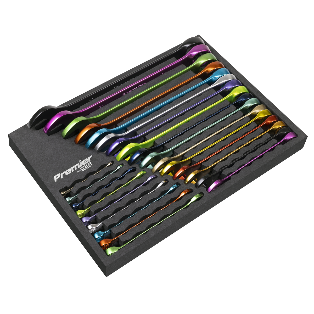 Premier Multi-Coloured Combination Spanner Set 25pc [AK63268]