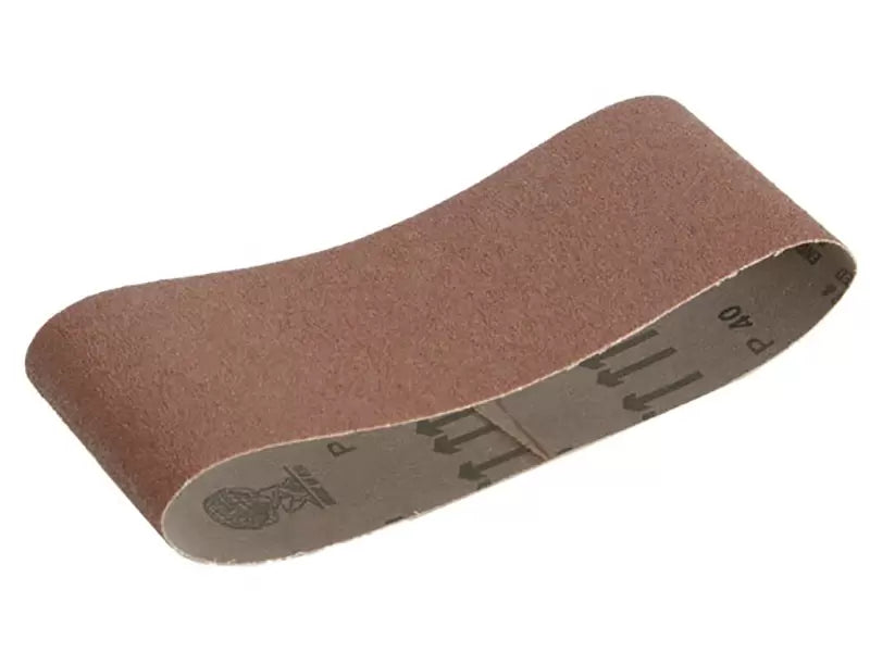 Faithfull - FAIAB75533F - Cloth Sanding Belt 533 x 75mm Fine 120G (Pack 3)