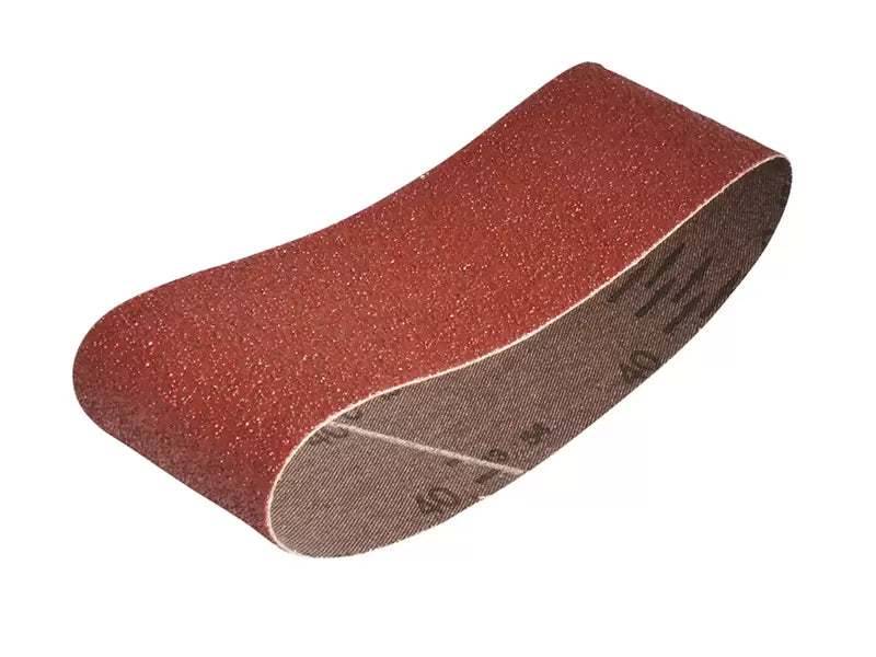 Faithfull - FAIAB60400C - Cloth Sanding Belt 400 x 60mm Coarse 60G (Pack 3)