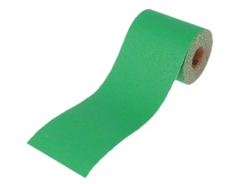 Faithfull - FAIAR540G - Aluminium Oxide Sanding Paper Roll Green 115mm x 5m 40G