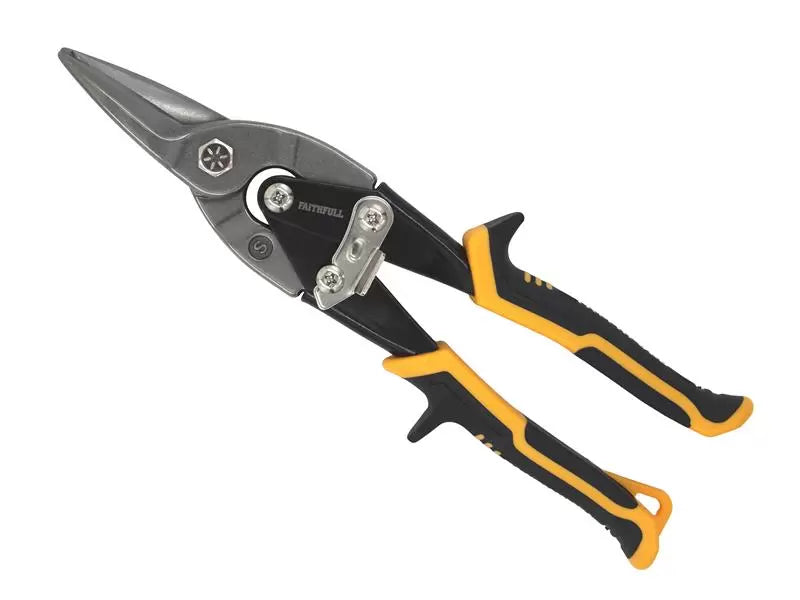 Faithfull - FAIAS - Compound Aviation Snips - Straight Cut