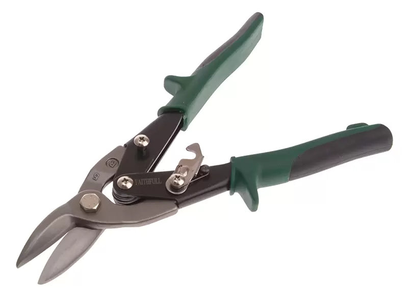 Faithfull - FAIAS10G - Green Compound Aviation Snips Right Cut 250mm (10in)