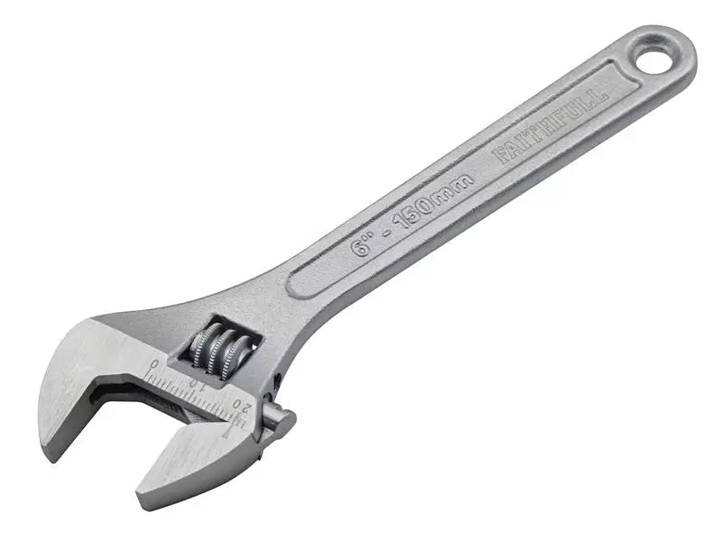 Faithfull - FAIAS150MC - Chrome Adjustable Spanner 150mm (6in)