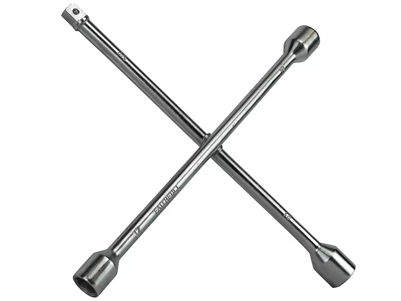 Faithfull - FAIAUWB4WC - 4-Way Wheel Brace Chrome Plated 14in