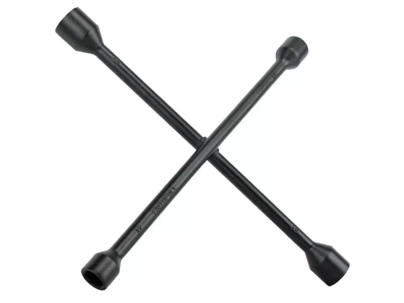 Faithfull - FAIAUWB4WP - 4-Way Wheel Brace Black Powder Coated 14in
