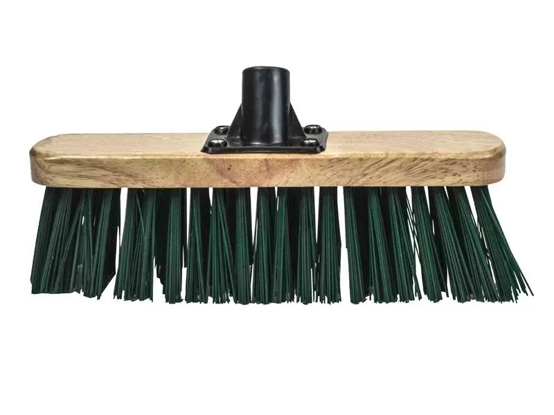 Faithfull - FAIBRSTIF12R - Stiff Green Broom Head 300mm (12in) Threaded Socket