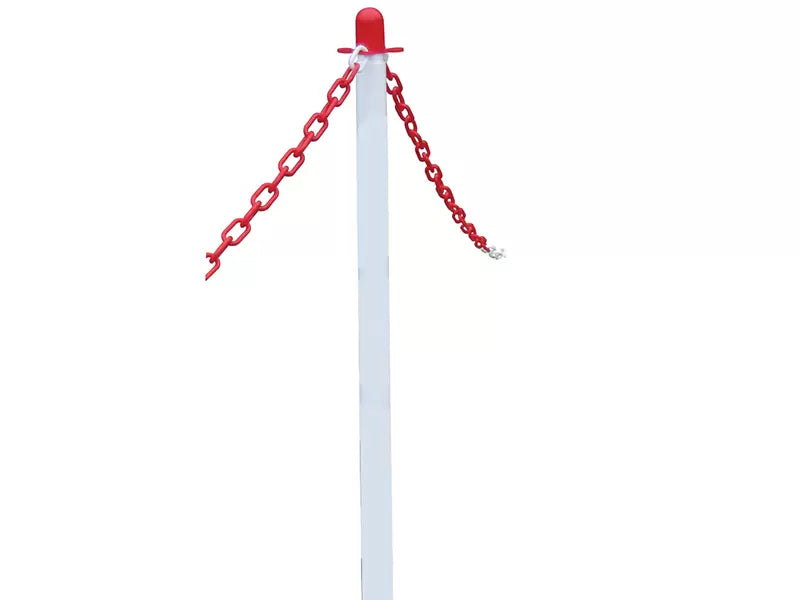 Faithfull - FAICHPOSTWH - Plastic Post for Chain - White