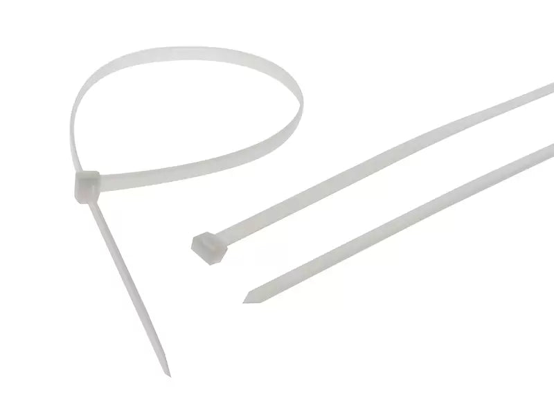 Faithfull - FAICT1200WHD - Heavy-Duty Cable Ties White 9.0 x 1200mm (Pack 10)