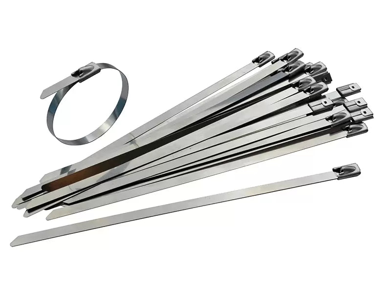 Faithfull - FAICT68079SS - Stainless Steel Cable Ties 7.9 x 680mm (Pack 50)
