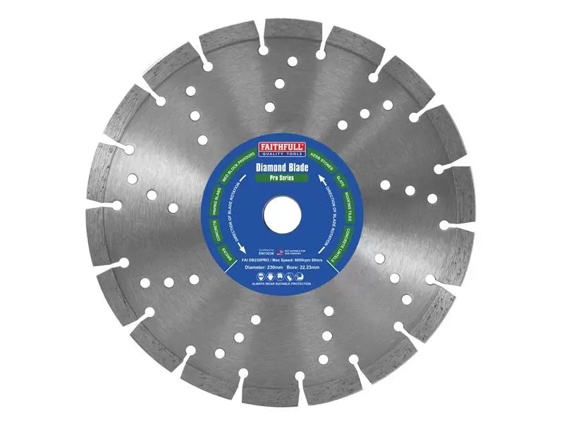Faithfull Diamond Blade 230mm