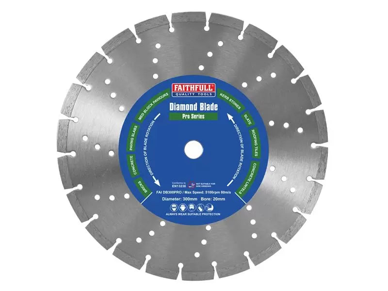 Faithfull Diamond Blade 300mm