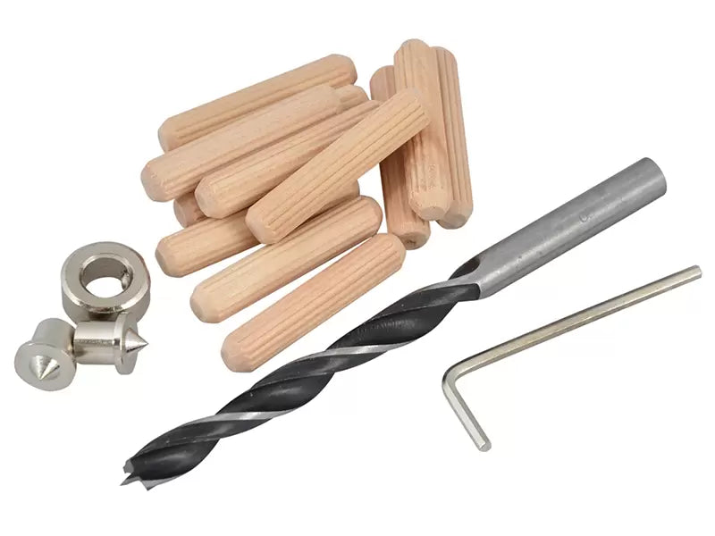 Faithfull - FAIDOWKIT8 - Dowel Kit 8mm Drill & Points