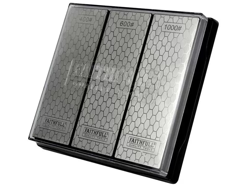 Faithfull Diamond Whetstone Kit