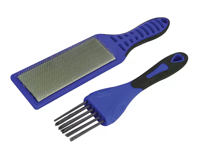 Faithfull - FAIFCBKIT - 2 Piece File Card Brush Kit