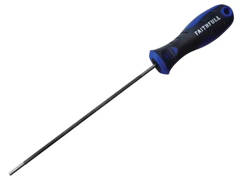Faithfull - FAIFIC532 - Handled Chainsaw File 200mm x 4mm (5/32in)