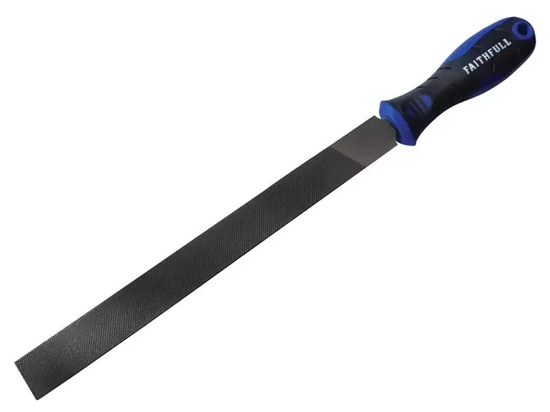 Faithfull - FAIFIHB10 - Handled Hand Bastard Cut Engineers File 250mm (10in)
