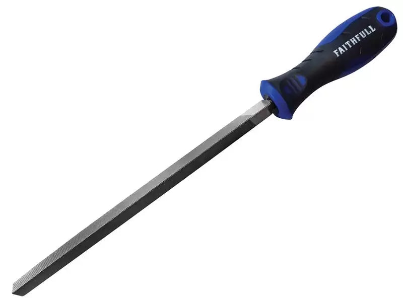 Faithfull - FAIFITSSC8 - Three-Square Second Cut Engineers File 200mm (8in)