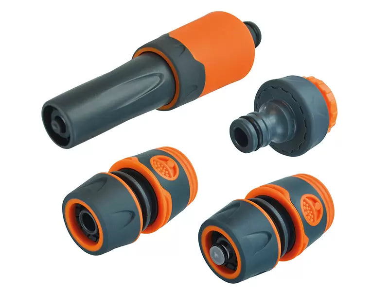 Faithfull - FAIHOSEPLKIT - Plastic Hose Fittings Starter Kit 1/2in