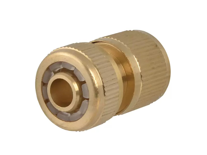 Faithfull - FAIHOSEWC - Brass Female Water Stop Connector 12.5mm (1/2in)
