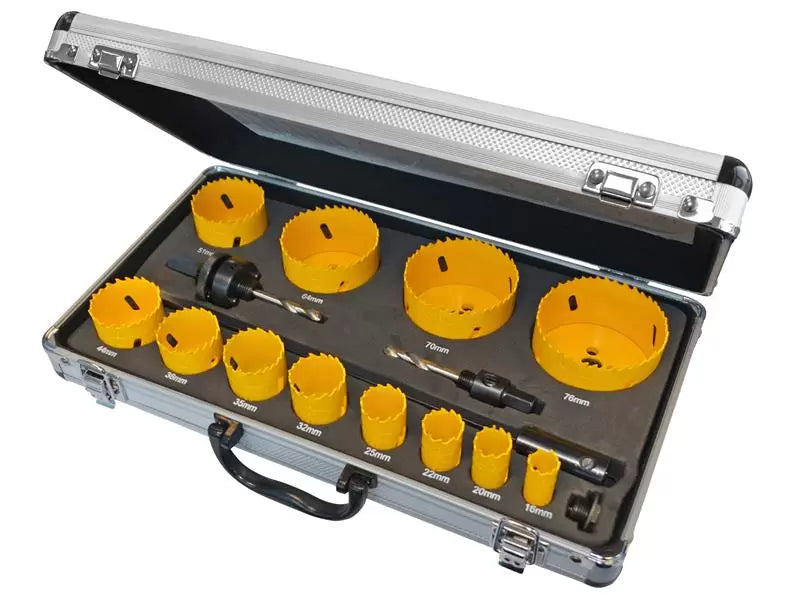 Faithfull Varipitch Holesaw Kit 16pc