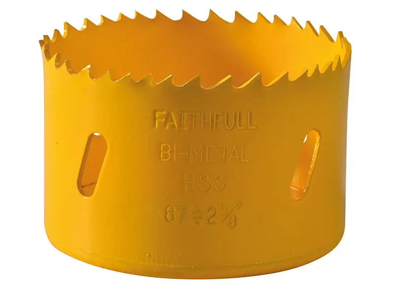 Faithfull Bi-Metal Holesaw 67mm