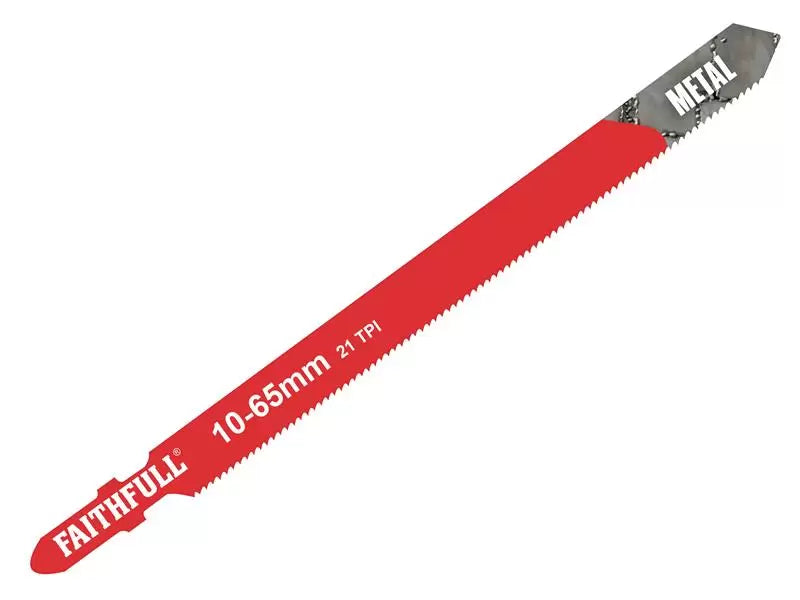 Faithfull Jigsaw Blades Metal