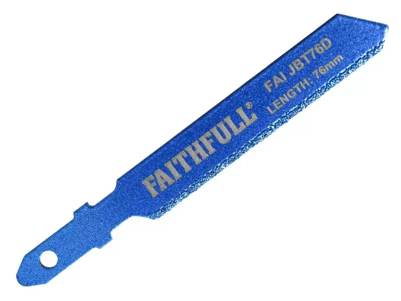 Faithfull Diamond Jigsaw Blade