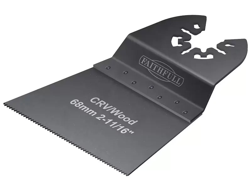 Faithfull Flush Cut Wood Blade 68mm