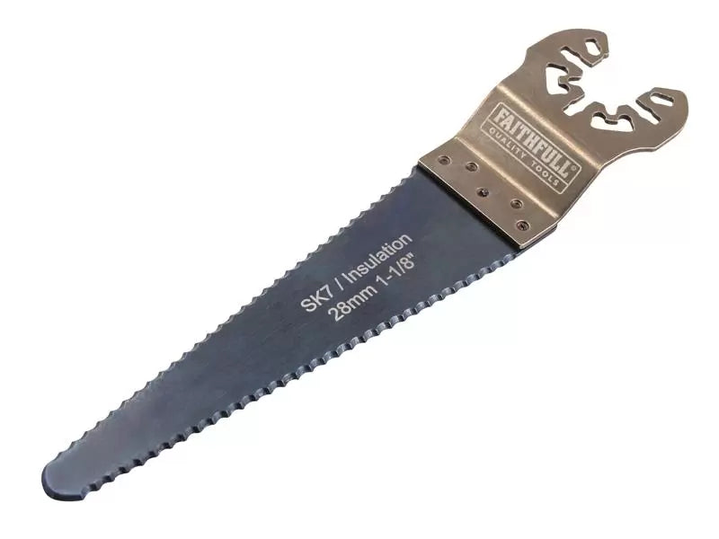 Faithfull - FAIMFWAVY - SK7 Wavy Edge Insulation Cutter Blade 100mm