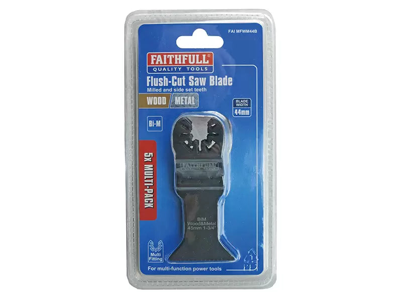 Faithfull Flush Cut Blades 44mm